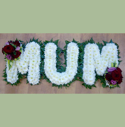 Bolton Funeral Florist, Tribute Letters