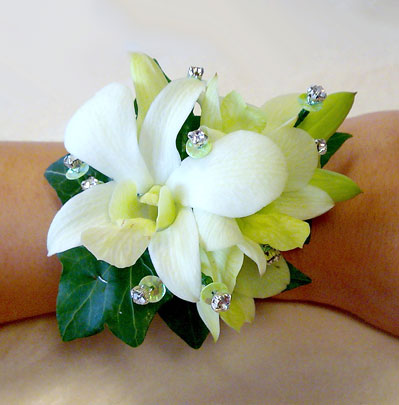 Bolton Wedding Florist, Wrist Corsage