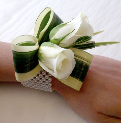 Wedding Flowers Bolton, Wrist Corsage